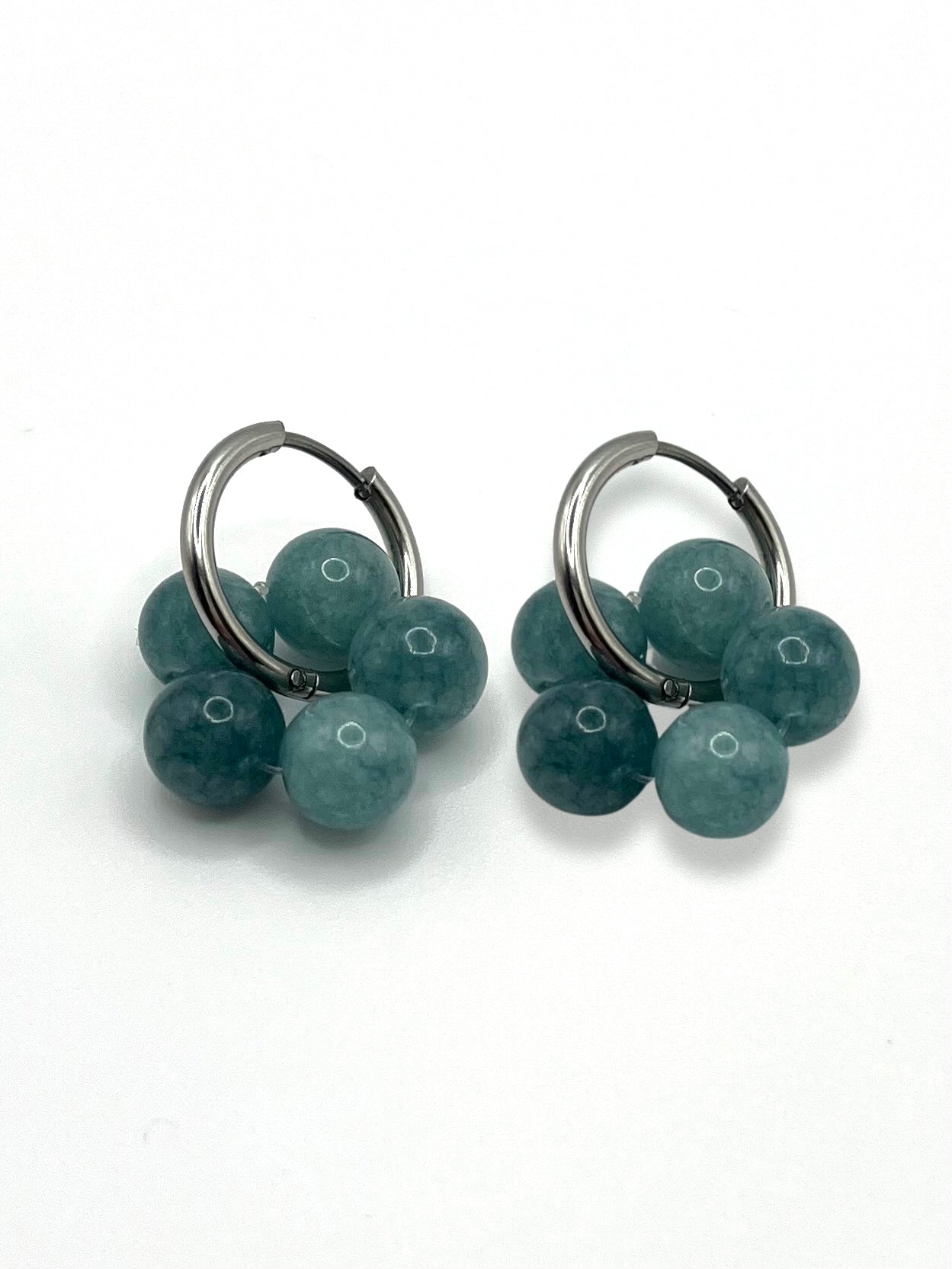Boucles d’oreille « Aliyah » bleu