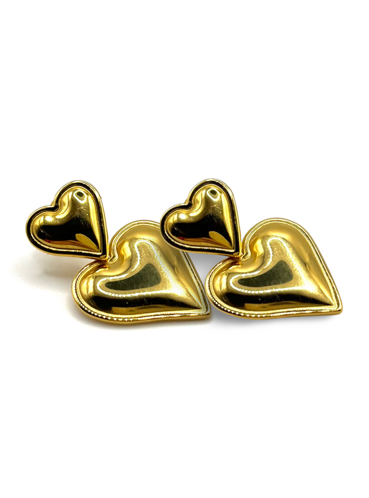 Boucles d’oreille  « Amour »