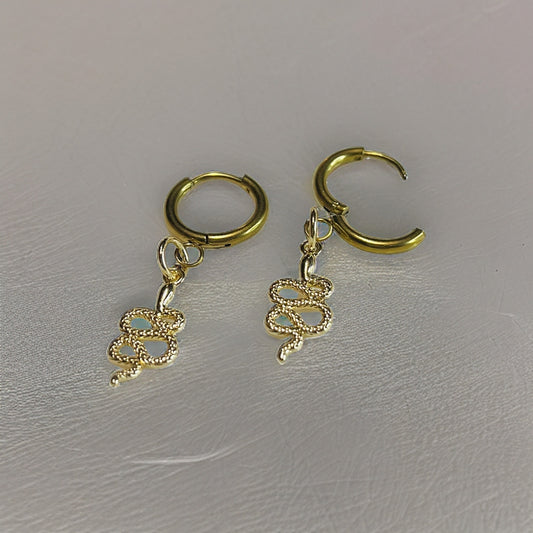 Boucles d’oreille « Serpent »