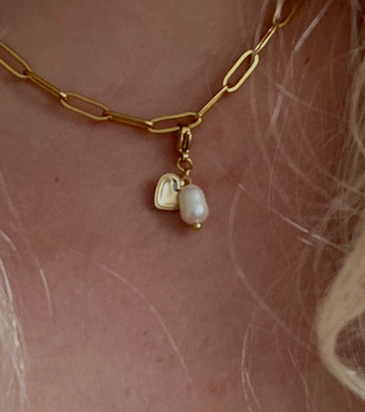 Breloque « Coeur et la douce »