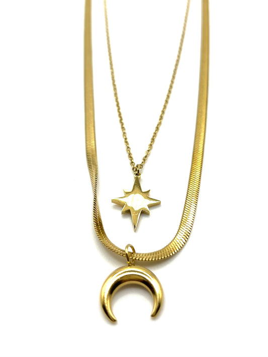 Collier double « Gabriella »