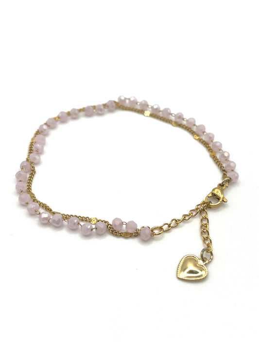 Bracelets « Aliza » rose