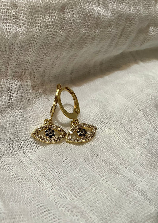 Boucles d’oreilles « oeil »